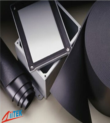 High-Temperature Resistant Black Silicone Foaming Material For Communication Equipment