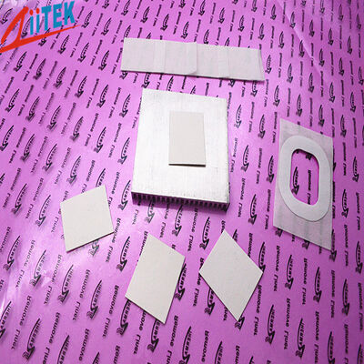 Stable Operation Over A Wide Temperature Range White 0.8W/MK Thermal Conductivity Double-Sided Adhesive Tape For Power Device