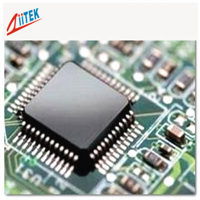 প্রাকৃতিকভাবে স্টিকি 1.5 W/MK সিলিকন তাপ পরিবাহী প্যাড সঙ্গে 45 শোর 00 জন্য LED নিয়ামক