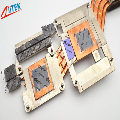 প্রাকৃতিকভাবে স্টিকি 1.5 W/MK সিলিকন তাপ পরিবাহী প্যাড সঙ্গে 45 শোর 00 জন্য LED নিয়ামক
