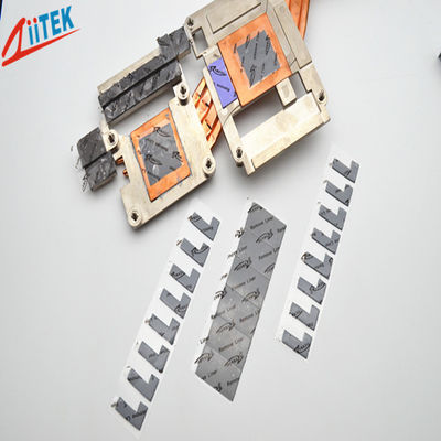 3W/Mk Soft Compressible Thermal Conductive Pad For LED Heat Dissipation 3.1g/Cm³ Specific Gravity For Computer CPU/GPU Cooling