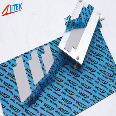 Soft Compressible Siliocne Gray Thermally Gap Filler For RDRAM Memory Modules 1.5W/M-K 45 Shore00 Hardness