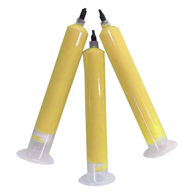 2W/MK হলুদ নরম সিলিকন তাপ পরিবাহী জেল LED-এর জন্য তাপীয় বিদ্যুৎ সরবরাহ উচ্চ ভোল্টেজ অন্তরক তাপীয় জেল